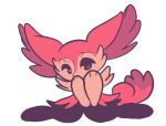  anthro braixen dipstick_tail fluffy fluffy_tail inner_ear_fluff looking_at_viewer multicolored_tail nintendo pok&eacute;mon pok&eacute;mon_(species) sitting solo video_games zabanya 