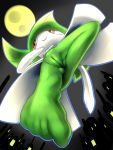  bamia female foot_shot hi_res humanoid kirlia low-angle_view nintendo pok&eacute;mon pok&eacute;mon_(species) pussy solo video_games worm&#039;s-eye_view 