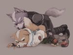  anal anal_penetration anthro canid canine canis clothed clothing duo forced fox fox_mccloud fully_clothed hi_res male male/male mammal nintendo penetration rape star_fox tears unknown_artist video_games wolf wolf_o&#039;donnell 