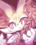  blush braixen chest_tuft happy hi_res inner_ear_fluff looking_at_viewer nintendo nyaswitchnya pok&eacute;mon pok&eacute;mon_(species) solo tuft video_games 
