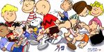  charlie_brown franklin linus_van_pelt lucy_van_pelt marcie peanuts peppermint_patty pigpen sally_brown schroeder sensei snoopy woodstock 