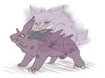  gengar larvitar(artist) nidorino pokemon tagme 