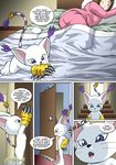  comic digimon gatomon kari_kamiya palcomix renamon 