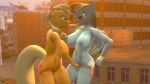  16:9 2019 3d_(artwork) aircraft anthro anthrofied applejack_(mlp) big_breasts blonde_hair breast_size_difference breasts city cityscape cutie_mark digital_media_(artwork) duo earth_pony equid equine feathered_wings feathers female female/female fingering freckles friendship_is_magic green_eyes hair helicopter horn horse macro mammal military multicolored_hair my_little_pony nipples pony purple_eyes rainbow_dash_(mlp) rainbow_hair source_filmmaker tfc0234 unicorn vaginal vaginal_fingering wings 
