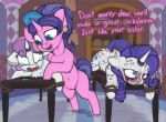  betrayal body_writing cookie_crumbles_(mlp) crying cum cum_on_face daughter equid forced friendship_is_magic hi_res horn imminent_rape mammal marsminer mother my_little_pony parent rape rarity_(mlp) sweetie_belle_(mlp) tears unicorn young 