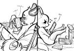  &lt;3 2019 aggressive_retsuko anthro beady_eyes bed biting_lip blush breasts canid canine cellphone clothing computer duo erection eyelashes female fennec fenneko foreskin fox fur haida half-closed_eyes hi_res holding_object humanoid_penis hyaenid kaboozey laptop legwear looking_pleasured male mammal masturbation mostly_nude navel nipples on_bed open_mouth panties partially_retracted_foreskin penile_masturbation penis phone pillow precum pussy_juice sanrio selfie sitting smile socks spotted_hyena teeth thigh_highs uncut underwear underwear_aside vaginal vaginal_masturbation webcam wet_panties 