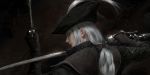  bloodborne gun lady_maria_of_the_astral_clocktower possible_duplicate sword weapon wlop 