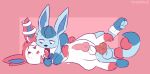  ahegao anal anal_penetration animal_genitalia animal_penis animated balls blue_balls canine_penis collar duo eeveelution erection feral feral_on_feral from_behind_position fur glaceon knot looking_pleasured lying male male/male male_penetrated male_penetrating nintendo nude on_side pawpads paws penetration penis pocketpaws pok&eacute;mon pok&eacute;mon_(species) sex stated_homosexuality sylveon tongue tongue_out video_games white_balls 