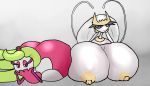  big_breasts big_butt breasts butlova butt duo female huge_breasts huge_butt humanoid nintendo pheromosa pok&eacute;mon pok&eacute;mon_(species) tsareena ultra_beast video_games 