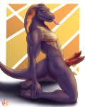  anthro blep cobra collaboration colored diphallism dunothewolf erection forked_tongue hi_res knot looking_at_viewer male multi_penis muscular nude otter_grafitsnake penis plantigrade reptile scalie snake solo tongue tongue_out 