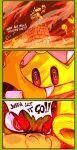  bowser brown_hair comic commentary english_commentary english_text highres mario mario_(series) molten_rock nintendo red_hair sindraws super_crown super_mario_bros. 