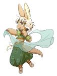  1other brown_eyes dancing furry hula_dancing kawasemi27 made_in_abyss nanachi_(made_in_abyss) short_hair solo white_hair 