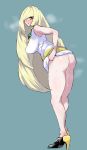  1girl ass breasts creatures_(company) cum game_freak highres kandenki lusamine_(pokemon) nintendo pokemon 