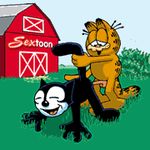  animated crossover felix_the_cat garfield sextoon 