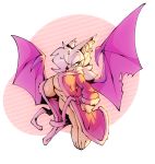  barefoot big_breasts bigdad breasts chiropteran clothing convenient_censorship female hair hair_over_eye mammal open_robe robe rouge_the_bat solo sonic_(series) wings 