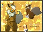  anthro big_breasts blaketheflareon blaketheflareon_(character) braixen breasts bridgett_(blaketheflareon) butt canid canine eeveelution fak&eacute;mon fan_character female flareon hi_res hybrid looking_at_viewer mammal mature_female meme mother nintendo parent pok&eacute;mon pok&eacute;mon_(species) pussy shiny_pok&eacute;mon slightly_chubby video_games 