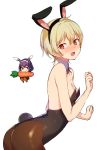 animal_ears bunny_ears bunny_girl cleavage harumi_hana ichihara_chiaki konbu_wakame pantyhose sekai_de_ichiban_oppai_ga_suki! tail 