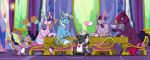  &lt;3 2019 apron broken_horn clothing cup dragon equid eulipotyphlan female food friendship_is_magic group grubber_(mlp) hedgehog hi_res horn inuhoshi-to-darkpen male mammal my_little_pony my_little_pony_the_movie pancake spike_(mlp) starlight_glimmer_(mlp) tea_cup tea_pot teapot tempest_shadow_(mlp) trixie_(mlp) twilight_sparkle_(mlp) unicorn winged_unicorn wings 