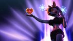  &lt;3 3d_(artwork) absurd_res animatronic anthro canid canine clothed clothing crossgender digital_media_(artwork) female five_nights_at_freddy&#039;s five_nights_at_freddy&#039;s_2 fox gold97fox hair hi_res holding_object looking_at_viewer machine mammal mangle_(fnaf) robot simple_background smile solo source_filmmaker video_games 