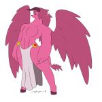  &lt;3 absurd_res angel avian bird bovid bovine cherub clothing cupid feathered_wings feathers felid hair hi_res hooved_feet horn hybrid invalid_color invalid_tag lion loincloth long_hair mac-daddy_(artist) male mammal muscular pantherine pecs solo wings 