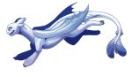  2019 alpha_channel blue_eyes by-nc-nd claws creative_commons digital_drawing_(artwork) digital_media_(artwork) dragon dreamworks hi_res how_to_train_your_dragon light_fury membranous_wings nikkoleon nubless open_mouth open_smile scales side_view simple_background smile solo transparent_background white_scales wings 