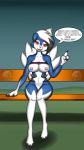  breasts canid canine crushtar female hi_res lycanroc mammal nintendo nipples nude pok&eacute;mon pok&eacute;mon_(species) pussy solo text translation_request video_games 