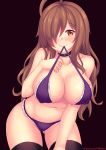 bra cleavage erect_nipples fast-runner-2024 kono_subarashii_sekai_ni_shukufuku_wo! pantsu thighhighs wiz_(kono_subarashii_sekai_ni_shukufuku_wo!) 