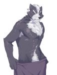  2019 anthro armpit_hair canid canine canis fetchmonkey fur hi_res male mammal nintendo solo star_fox towel video_games wolf wolf_o&#039;donnell 