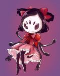  1girl elbow_gloves extra_arms extra_eyes fang gloves high_heels insect_girl looking_at_viewer monster_girl muffet multiple_arms short_twintails spider_girl thighhighs twintails undertale 