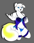  anthro canid canine canis domestic_dog female holyhell111 igloo mammal 