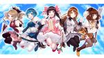  akemi_homura kaname_madoka mahou_shoujo_madoka_magica miki_sayaka sakura_kyouko sudach_koppe tomoe_mami 