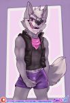  bashbl-ux bulge canid canine canis clothing hi_res looking_at_viewer male mammal nintendo solo star_fox underwear video_games wolf wolf_o&#039;donnell 