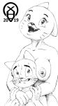 2019 3_fingers anthro biting_lip blush breasts cartoon_network cub domestic_cat duo felid feline felis female gumball_watterson male male/female mammal medium_breasts monochrome mother mother_and_son nicole_watterson nipples open_mouth parent simple_background son sweat teeth the_amazing_world_of_gumball traditional_media_(artwork) whiskers white_background xenahasaclit young 