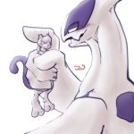  2019 ambiguous/ambiguous ambiguous_gender blush domination duo eye_contact feral feral_on_feral grin hi_res larger_ambiguous legendary_pok&eacute;mon looking_at_another lugia mewtwo nintendo open_mouth pok&eacute;mon pok&eacute;mon_(species) shinywark size_difference smaller_ambiguous smile video_games 