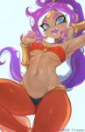  alternate_species animal_humanoid breasts camel_toe capcom cephalopod cephalopod_humanoid cleavage clothed clothing female hi_res humanoid jtveemo looking_at_viewer marine marine_humanoid mollusk mollusk_humanoid nintendo octarian octoling shantae shantae_(series) solo splatoon tentacle_hair tentacles video_games wayforward 