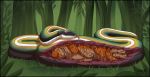  felid flash mammal pantherine predator_(disambiguation) reptile scalie silvergrin snake tiger vore x-ray 