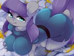  2019 amberpendant anthro big_breasts breasts butt clothed clothing digital_media_(artwork) equid equine female friendship_is_magic hair hi_res huge_breasts looking_at_viewer mammal maud_pie_(mlp) my_little_pony outside solo thick_thighs wide_hips 