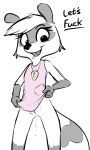  absurd_res blush bottomless clothed clothing clothing_lift dress dress_lift english_text female hi_res mammal melissa_raccoon open_mouth procyonid pussy pussy_drip pussy_juice raccoon sketch smitty_g text the_raccoons 