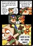  clothed clothing comic dialogue digital_media_(artwork) gnar_(lol) hi_res league_of_legends male riot_games smile surprise teemo_(lol) text video_games vitrex yordle 