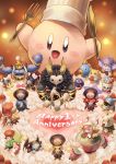  absurdres adeleine bandana_waddle_dee bow cake chef_hat coo_(kirby) dark_meta_knight daroach drawing eyes_closed flamberge_(kirby) food fork francisca_(kirby) fruit gooey hat heart highres hyness icing kine_(kirby) king_dedede kirby kirby:_star_allies kirby_(series) knife magolor marx meta_knight muscle nintendo okame_nin one_eye_closed open_mouth ribbon_(kirby) rick_(kirby) size_difference smile sparkling_eyes star strawberry susie_(kirby) taranza tongue tongue_out void_termina whipped_cream zan_partizanne 