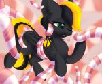  &lt;3 absurd_res alphadesu amber_eyes blurred_background equid equine fan_character female feral fur hi_res looking_pleasured mammal my_little_pony pterippus smile solo tentacle_sex tentacles wings 
