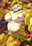  anthro bulge clothed clothing felid fur hair hi_res loincloth long_hair magan male mammal muscular muscular_male nipples pantherine pecs solo speedo striped_fur stripes swimsuit taoren tiger tokyo_afterschool_summoners video_games 