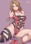  blonde_hair blue_eyes breasts dead_or_alive female large_breasts papepox2 solo tecmo tina_armstrong 