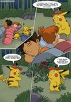  ashchu brock comic misty palcomix pikachu pokemon 