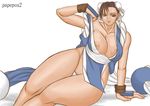  chun-li cosplay king_of_fighters mai_shiranui papepox2 street_fighter 