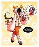  2019 animal_humanoid big_breasts black_hair blazblue blonde_hair braided_hair breasts cat_humanoid claws cleavage clothed clothing dialogue dipstick_tail english_text eyewear featureless felid felid_humanoid feline feline_humanoid female fur glasses hair hmsm hood human humanoid legwear litchi_faye-ling long_hair mammal multicolored_tail pigtails ponytail pouting red_eyes sharp_teeth solo speech_bubble standing tan_skin taokaka teeth text thought_bubble twin_braids video_games walking 