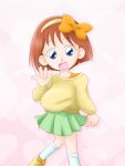  1girl blue_eyes child highres kuriki_youko orange_hair zettai_muteki_raijin-oh 