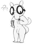  anteater anthro digital_drawing_(artwork) digital_media_(artwork) eyewear glasses happy_tree_friends long_snout male mammal nude penis pilosan sailewder sniffles_(htf) snout solo xenarthran 