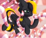  &lt;3 absurd_res alphadesu amber_eyes anal blurred_background equid equine fan_character female feral fur hi_res looking_pleasured mammal my_little_pony pterippus smile solo tentacle_sex tentacles vaginal wings x-ray 