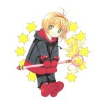  card_captor_sakura cardcaptor_sakura_illustrations_collection_3 clamp kerberos kinomoto_sakura 